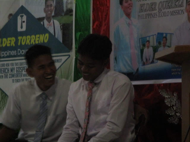 Elder Torreno and Elder Quereza