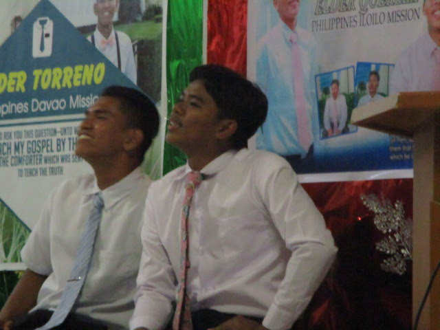 Elder Torreno and Elder Quereza