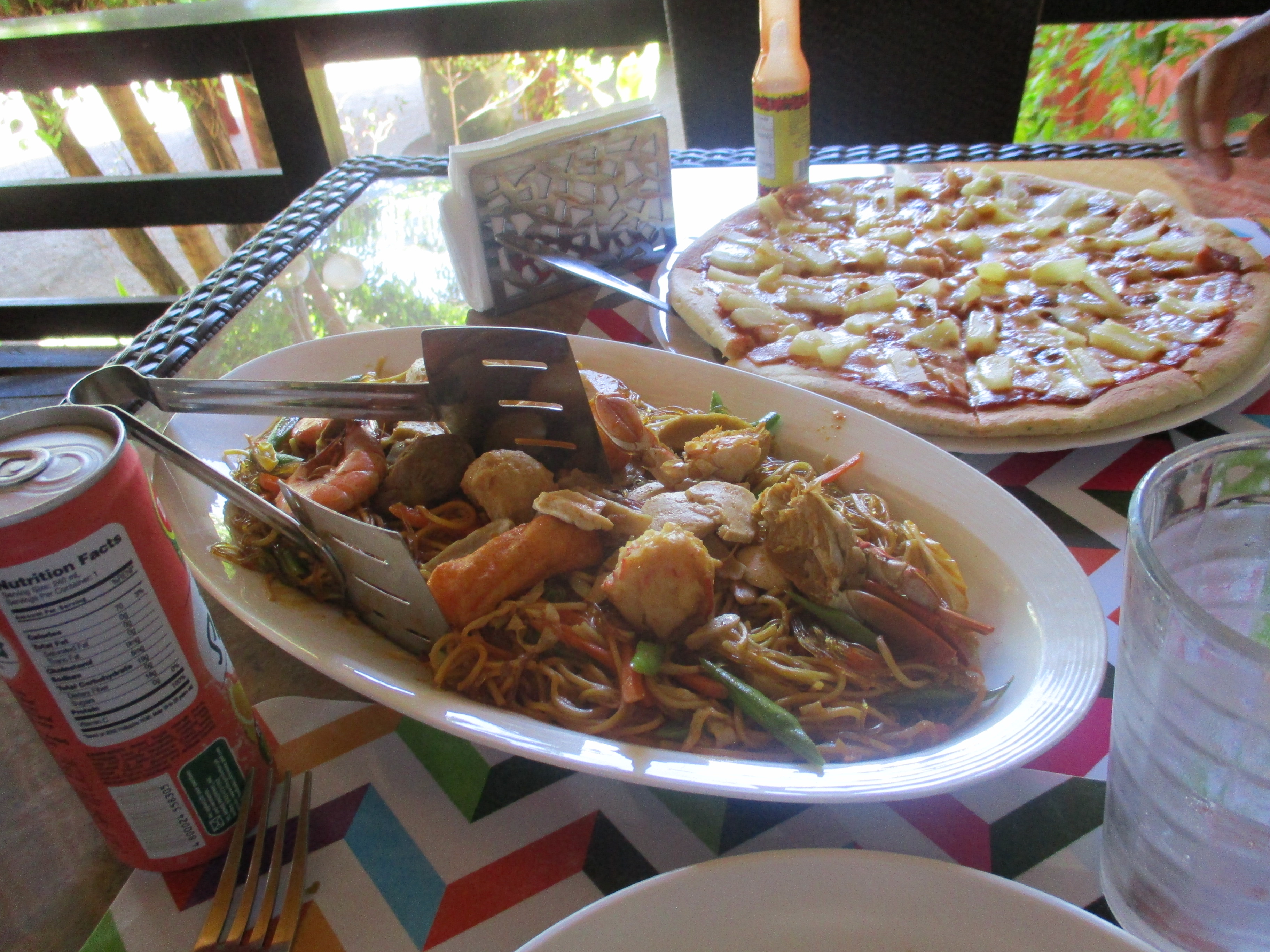 Kangaroo Beach Resort lunch
