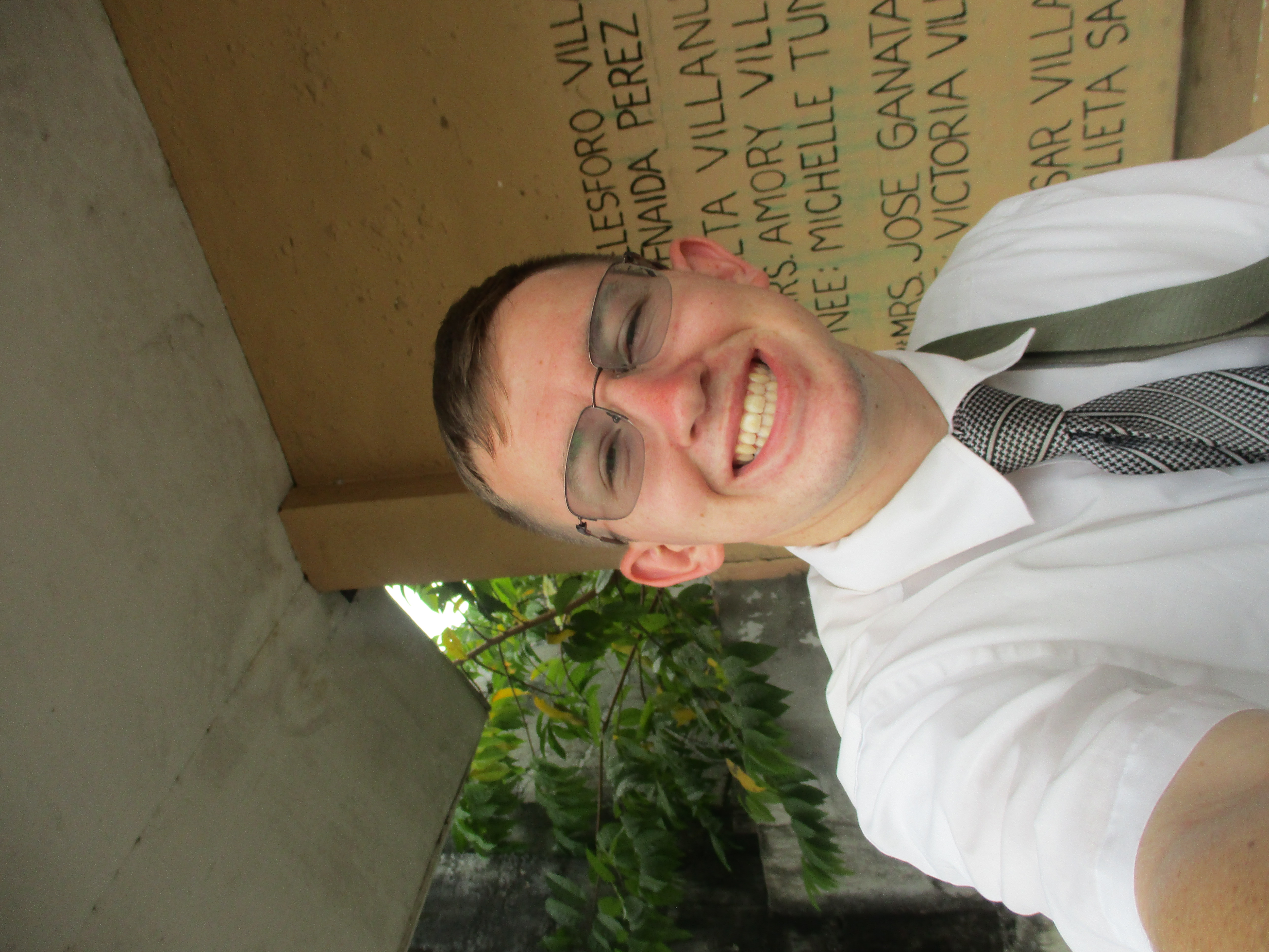 Elder Tripp at cemetery