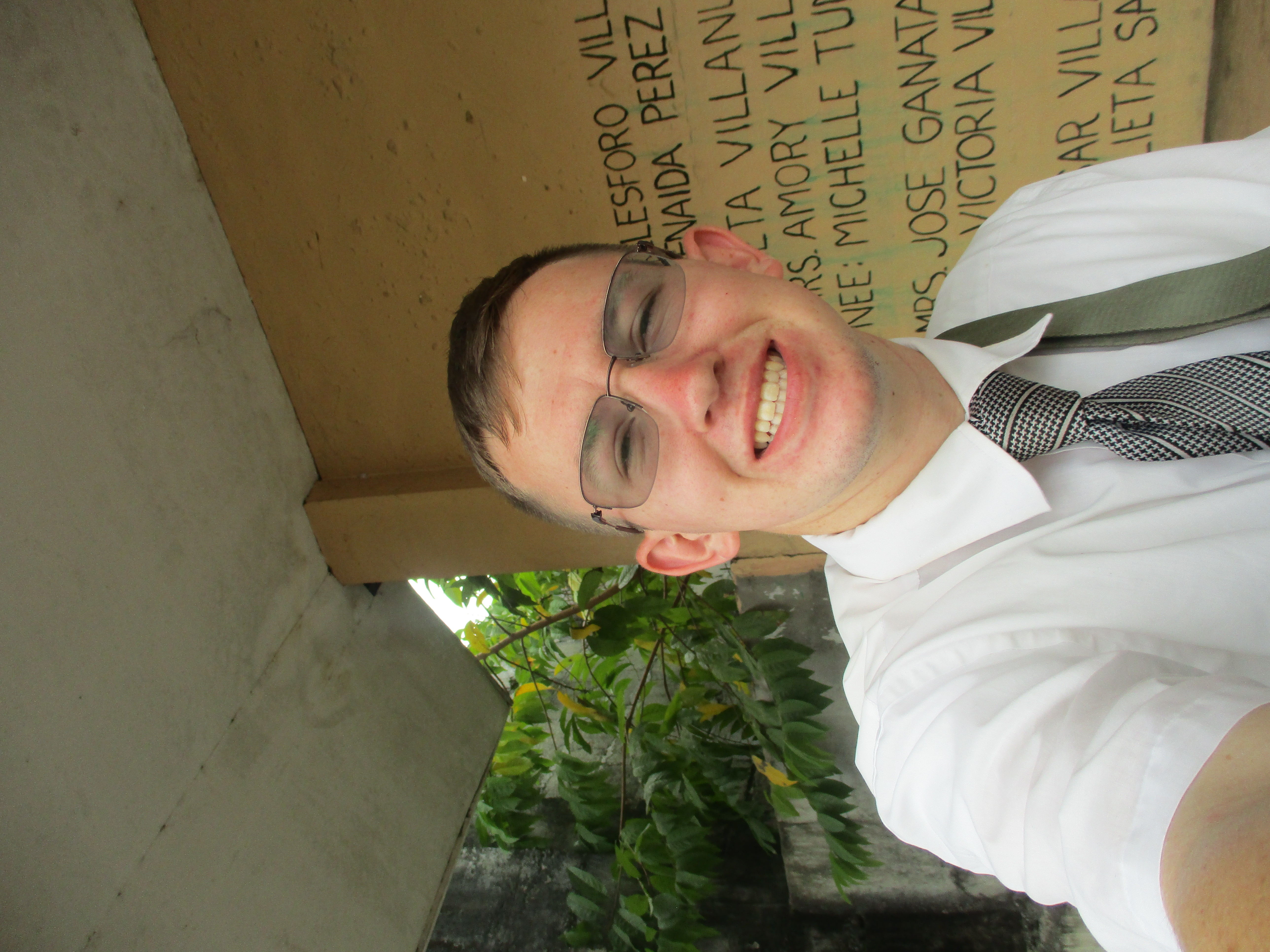 Elder Tripp at cemetery